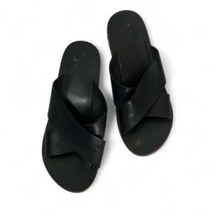 Beek Palila Leather Sandal Slides
